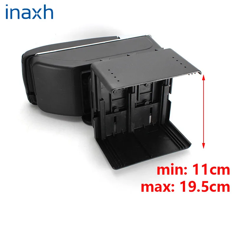 Universal Car Armrest central model armrest box car accessories storage modification Retrofit parts with USB LED | Автомобили и