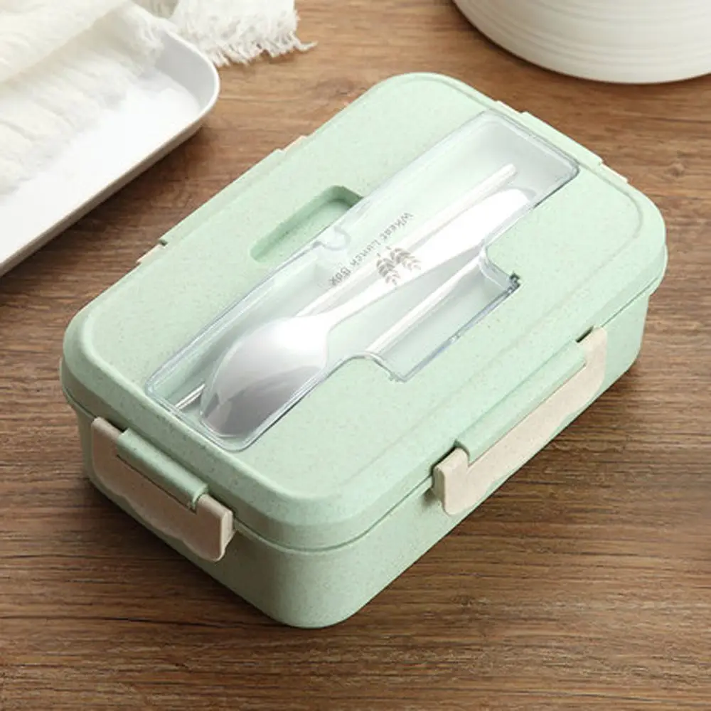 Микроволновая коробка для обеда пшеничная соломенная столовая посуда