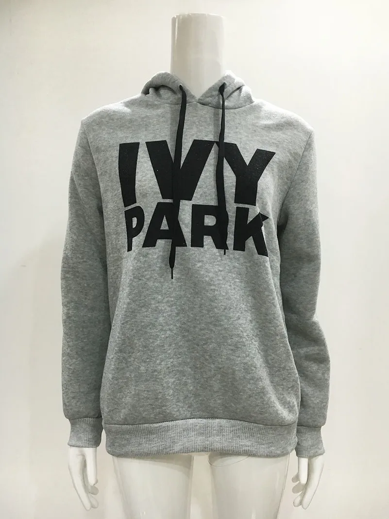 Print Letter Park Hoodies Sweatshirts 2022 Women Casual Kawaii Harajuku New Sweat Punk For Girls Clothing European Tops Korean