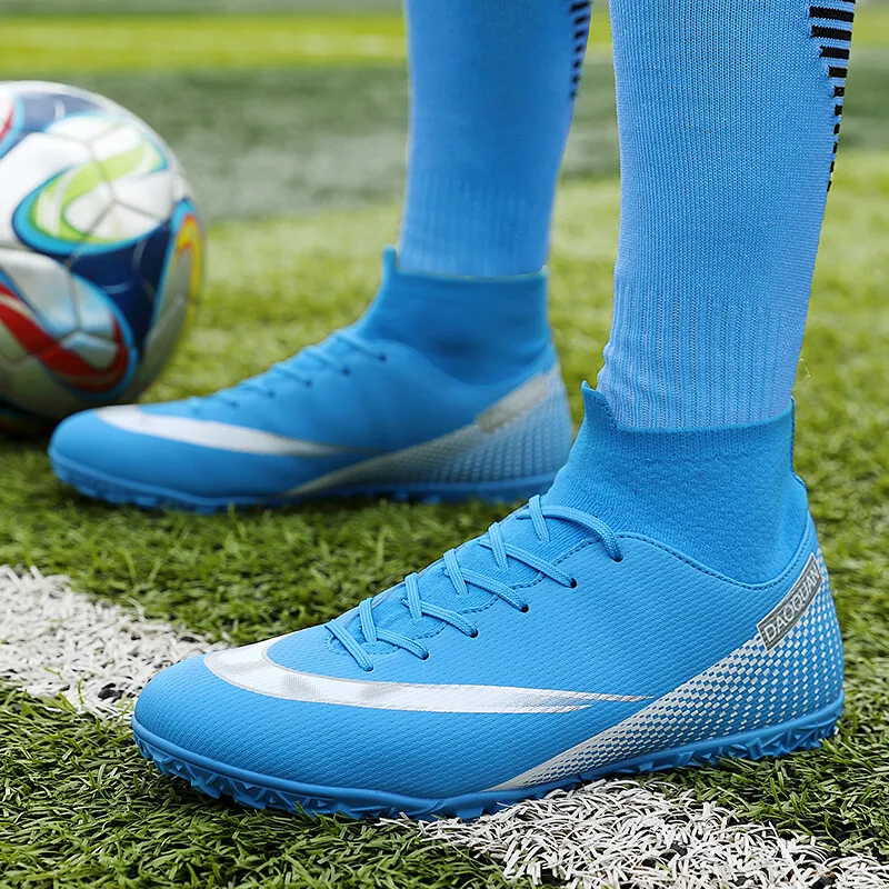 High Quality Football Boots Men Indoor Soccer Shoes TF/AG Football Sneaker Men's Futsal Cleats Training Shoes Chuteiras De Campo