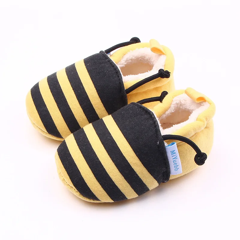 Ботинки для новорожденных мальчиков и девочек разноцветные милые хлопковые