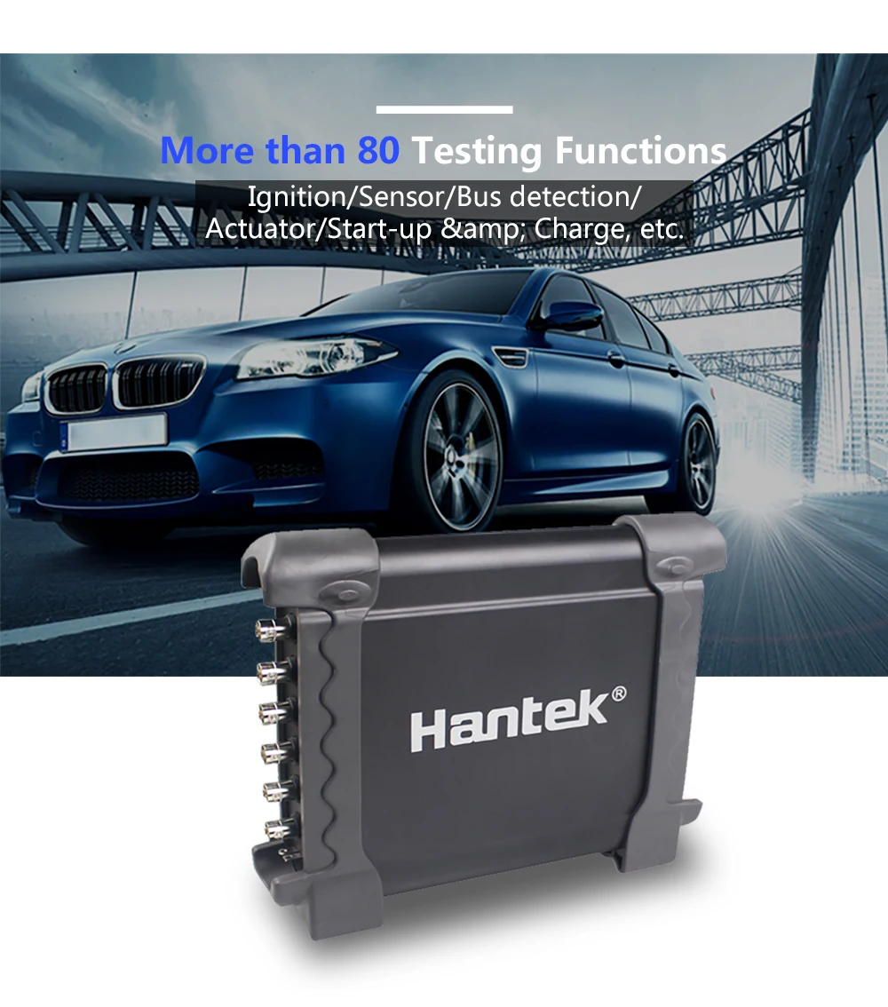 Автомобильный диагностический прибор Hantek 1008A 1008B 1008C 8 каналов USB | Инструменты