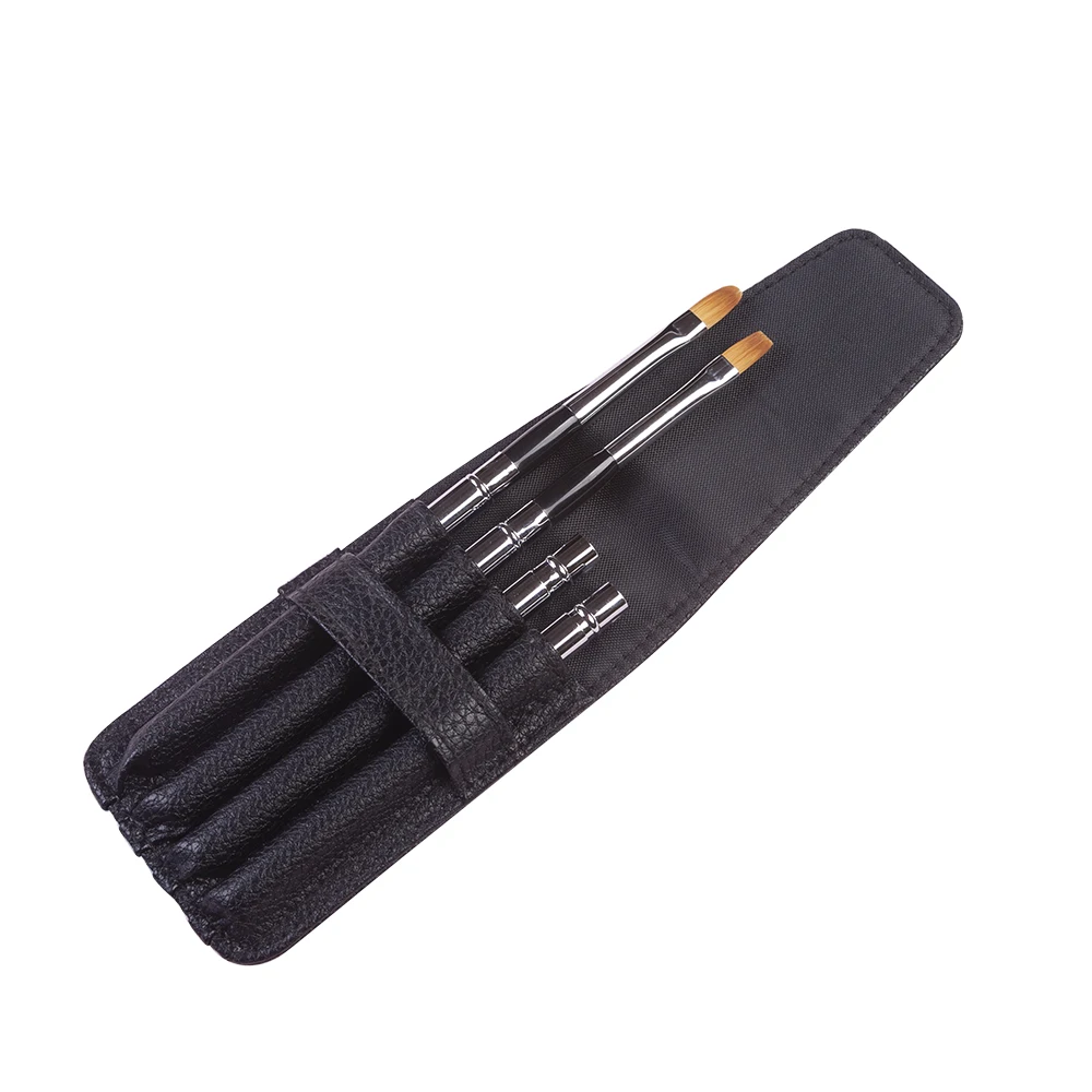 Высококачественный PBT-782 4 шт./компл. taklon hair алюминиевый наконечник колпачок Акварельная акриловая краска набор кистей с сумка из полиуретана