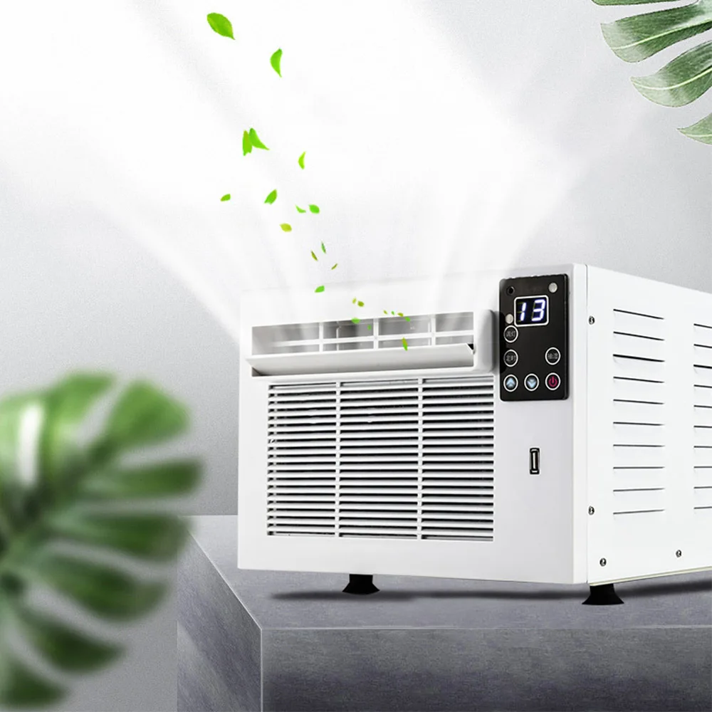 LED Portable Air conditioners system Remote Control Air conditioning Home Air Conditioner Fan Heating & Cooling Cooler