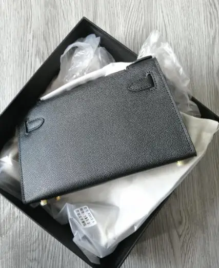 

free shipping 2020 the new style fashion and nice genuine cow leather women handbag one shoulder bag crossbody bag 7 color 22cm