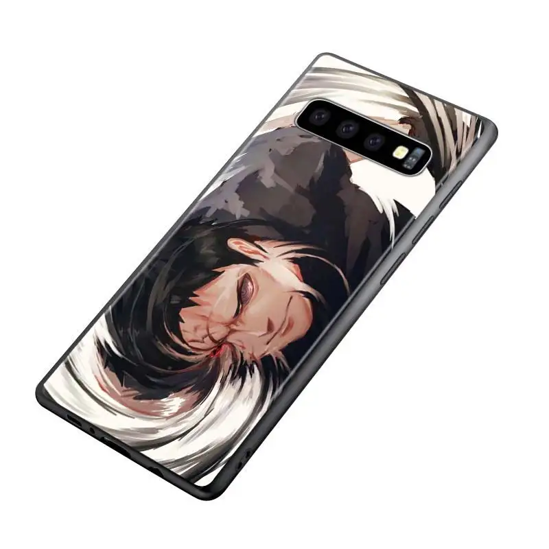 

Silicone Black Cover Naruto Kakashi Japanese Anime for Samsung Galaxy Note 10 Pro 9 8 Plus S10 5G S9 S8 S7 Plus S6 Phone case