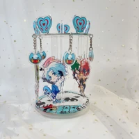 anime sk8 the infinity sk eight reki miya merry go round cute stand figure cartoon model plate toy collection desk decor cosplay