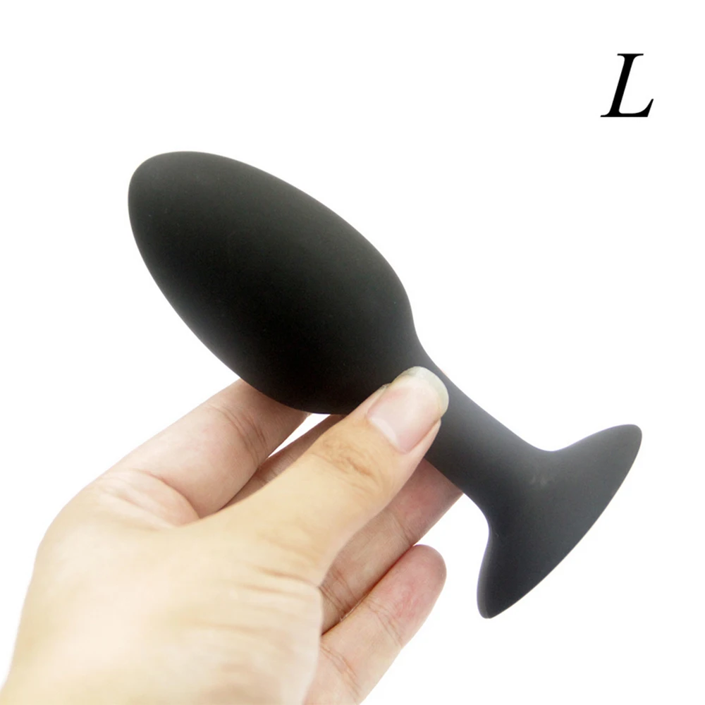 Анальная пробка VETIRY внутри металлический шарик эротическая массажер простаты