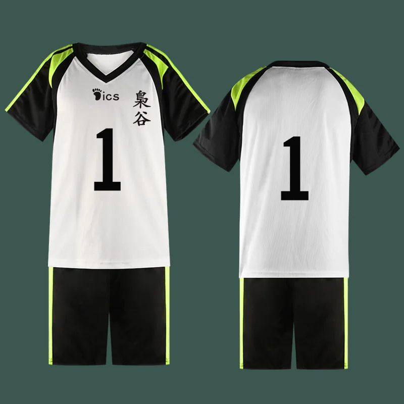 Спортивная одежда Haikyuu Джерси с аниме Haikyu Fukurodani топ шорты форма для Волейбольного