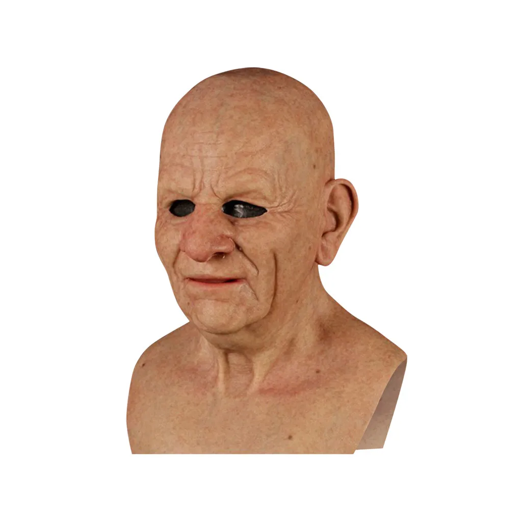 Halloween Masks Horror Latex Novelty Bald Man Mask Cosplay Christmas Party Scary Decoration Home Decor Маска Анонимуса | Дом и