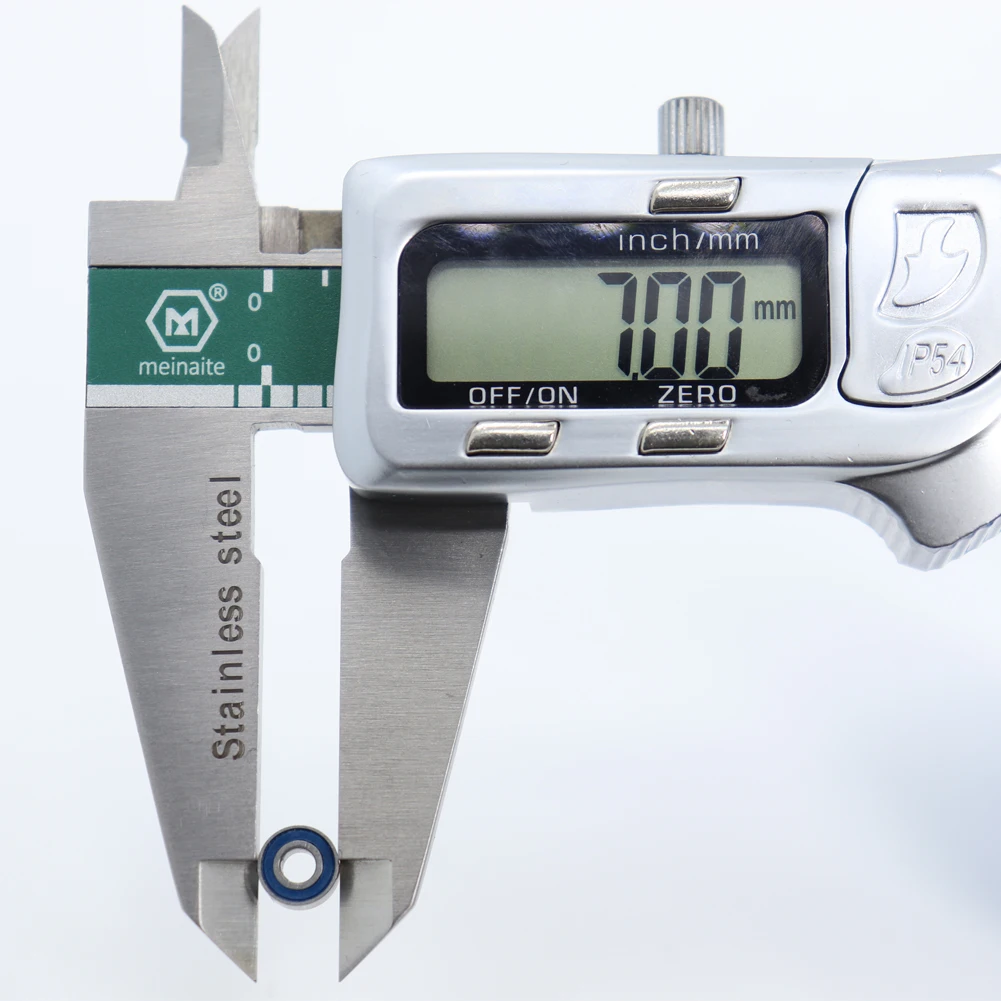 683RS подшипник Φ (10 шт.) 3*7*3 мм Миниатюрные шарикоподшипники 683 2RS 618/3 RS с синим