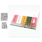 JC Новый металлический режущий штамп английский алфавит номер фон для альбома Ремесленная форма трафарет ручной работы инструмент бумажная карта сделать шаблон