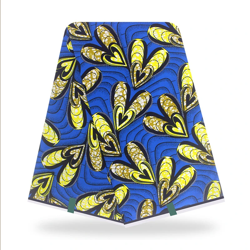 Африканская ткань Анкара модный настоящий воск для печати Африканский вечерние