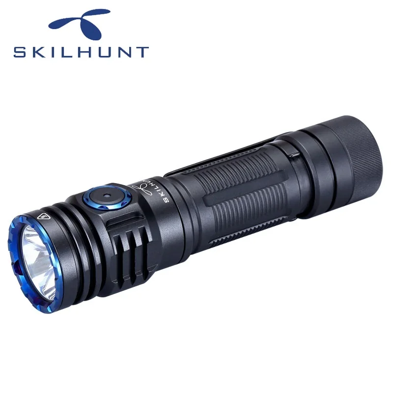 NEW SKILHUNT M300 High Power 2000 Lumens EDC Edition USB Magnetic Rechargeable Waterproof LED Flashlight