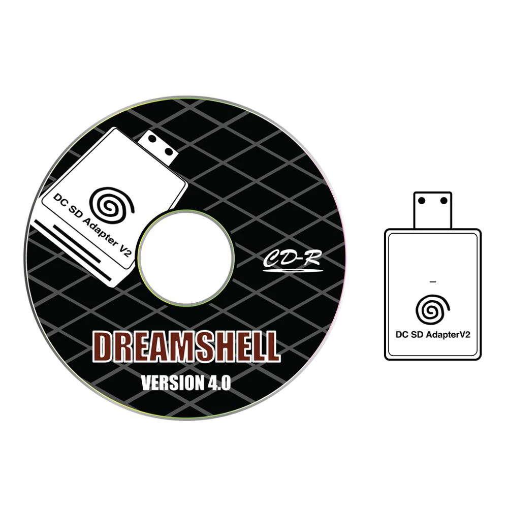 Адаптер SD/TF для чтения карт памяти V2 SEGA Dreamcast и CD с Загрузчиком DreamShell игр |