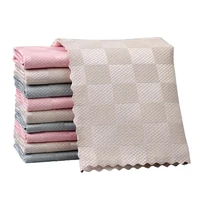 5pcs 30x40cm microfiber cleaning cloth fish scale reusable cleaning rags for mirrors cups tv screens furniture