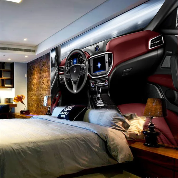 Оптовая продажа автомобильная Фреска 3d настенные фото фрески обои