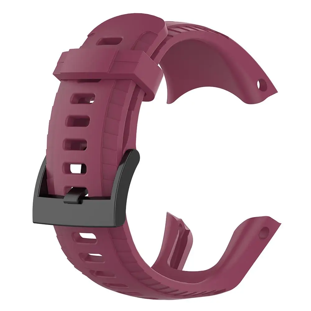 Silicone Band Sports Strap Watchband Simplicity Moderate Softness Wearing Comfort Bracelet Watch Accessories for Suunto 5 | Электроника