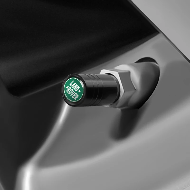 4 шт. алюминиевые колпачки для стержней клапанов автомобильных шин Land Rover Sport