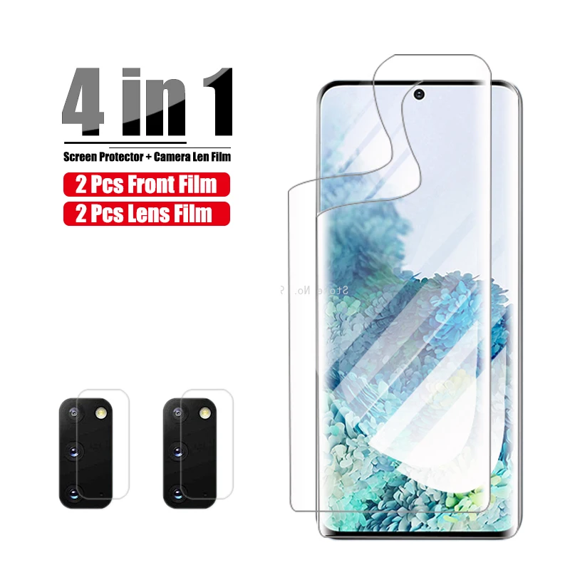 

Hydrogel Film For Samsung Galaxy S20 Plus Note 20 Ultra Camera Screen Protector On Sansung Note20 S 20Ultra S20Ultra No Glass