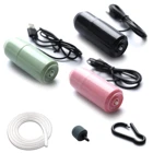 Портативный Ультра тихий мини-воздушный компрессор аэратор с подвесной пряжкой кислородный камень Воздушная трубка для рыбалки аквариума USB воздушный насос