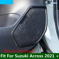 auto side door stereo speaker audio loudspeaker tweeter cover trim 4pcs decoration interior styling fit for suzuki across 2021