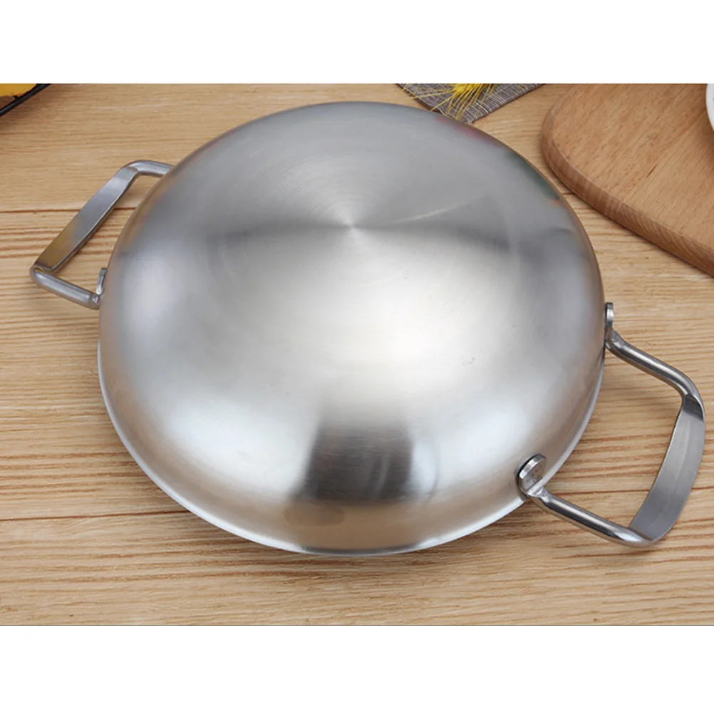 

Mini Chef's Classic Stainless Steel Everyday Pan Cookware - Inner Diameter 18cm (Silver)