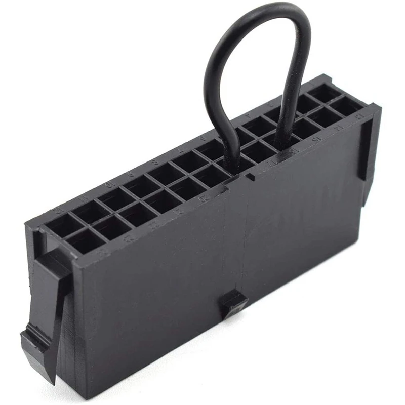 10 PCS ATX PSU 24Pin Power Supply Jumper Starter Jack Adapter Connector for Server BTC Miner Machine | PC Hardware Cables &amp Adapters