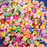 100pcslot multicolor polymer clay beads for jewelry making necklace bracelet 10mm polymer clay spacer beads wholesale