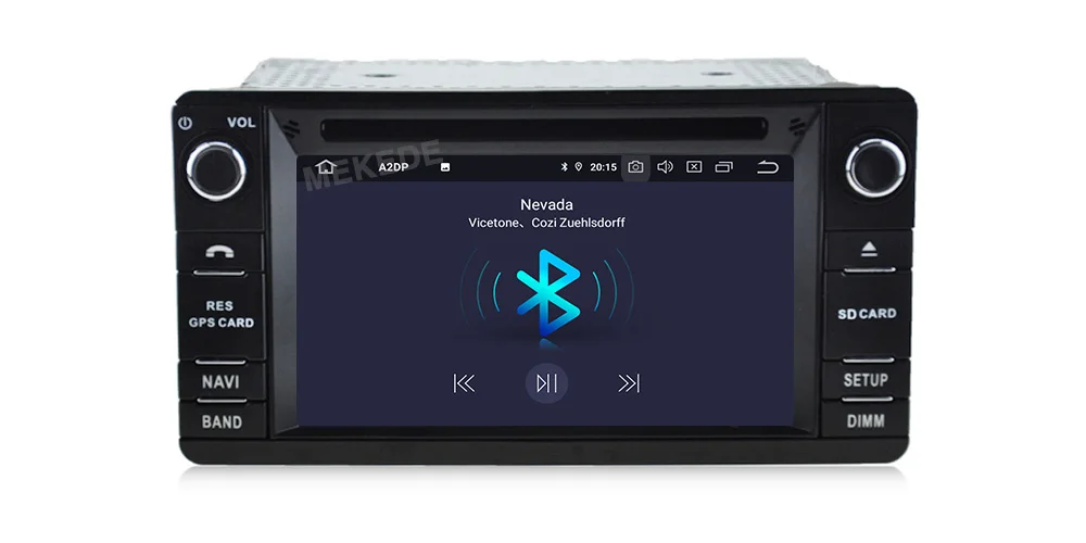 MEDEKE автомобильный DVD мультимедийный плеер для Mitsubishi Outlander XL 2din Android 9,0 PX5 4+ 64G радио магнитофон навигация gps
