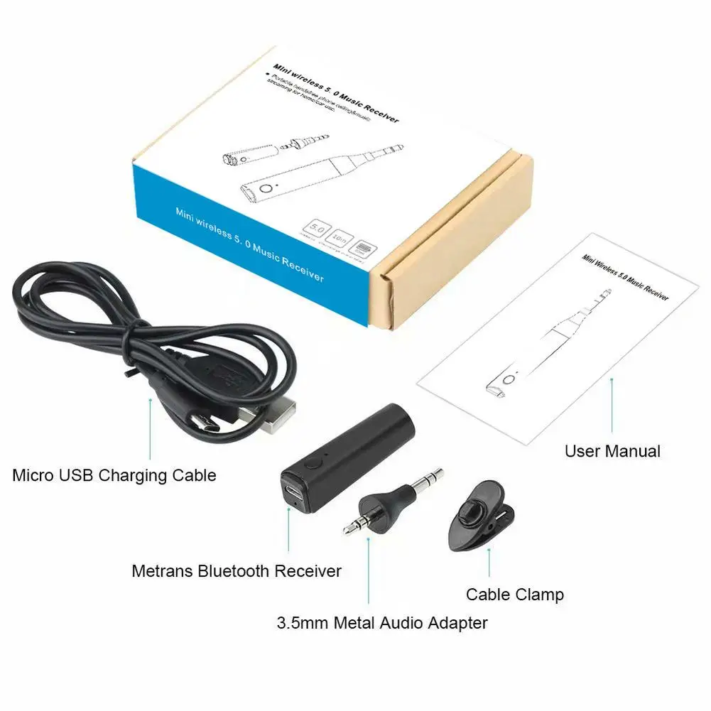 5,0 Bluetooth ресивер стерео адаптер для quietкомфорт 25 Bose QC25 3,5 мм встроенный аккумулятор для IOS, Android телефонов, Ipad