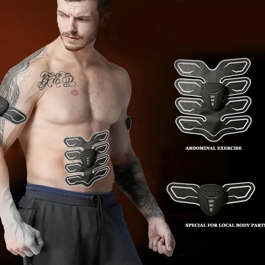 

Intelligent EMS Stimulator Abdominal Muscle Training Stickers Body Exercise Massager
