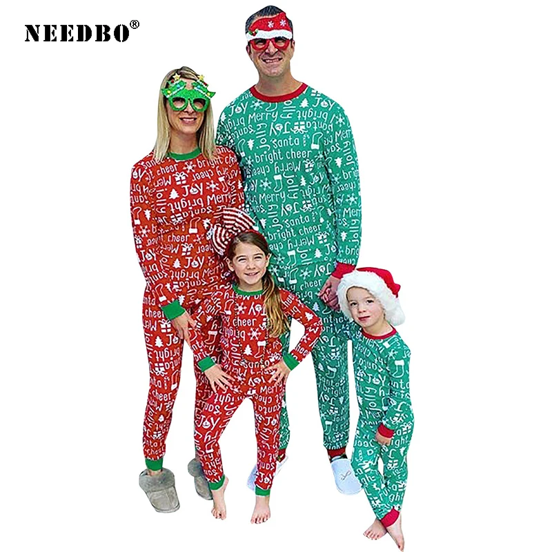 

Christmas Family Pajamas Set Kid Baby New Year Family Look Matchint Outfits Pyjamas Sets Navidad Familia Matching Clothes Set