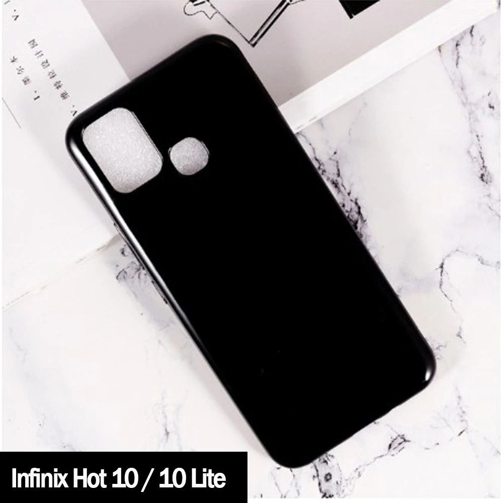 

Back Cover For Infinix Hot 10 Lite Case Phone Protective Shell For Capa Infinix Hot 10 Funda Shockproof Silicone Soft TPU