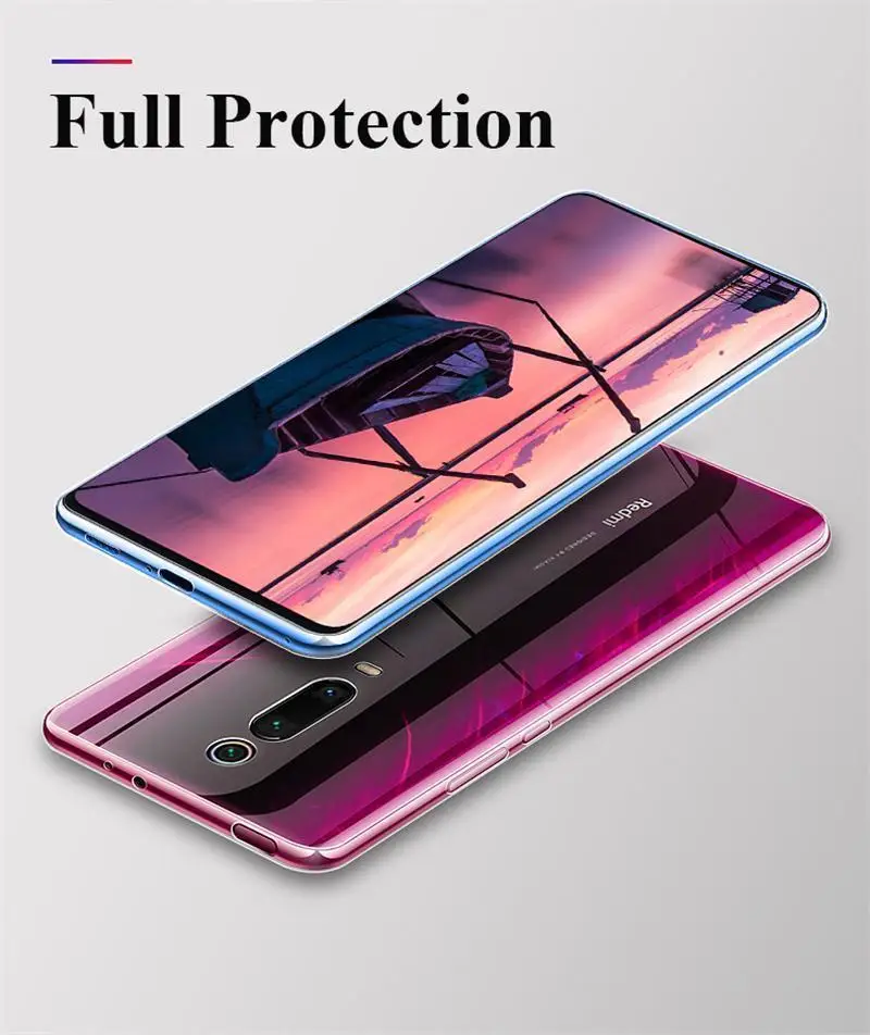 Soft Transparent Cases For Xiaomi Redmi Note 8T 8A 7A Note7 Note6 K20 Clear Cover Mi9 SE 9T CC9e A3 Lite Play |