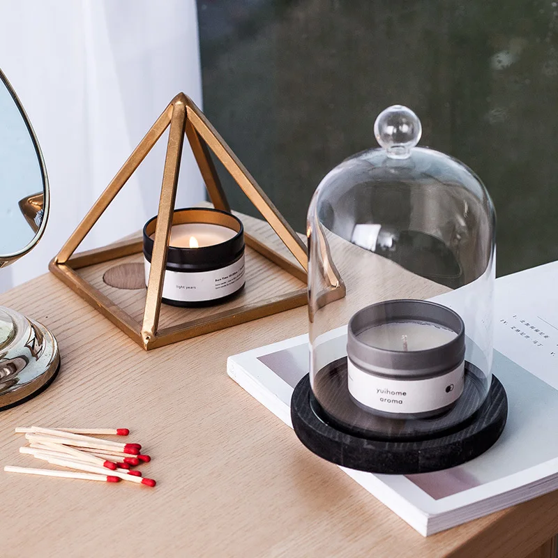 Купить Стеклянная крышка для свечи, стеклянная крышка для свечи для ароматерапии, украшение для спальни с цветком вечной жизни, стеклянная Свеча «... Дешево Стеклянная крышка для свечи, стеклянная крышка для свечи для ароматерапии, украшение для спальни с цветком вечной жизни, стеклянная Свеча «...