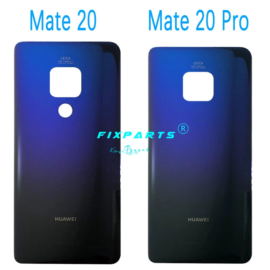 Задняя крышка батарейного отсека для Huawei Mate 20 Lite стеклянная задняя панель Mate20