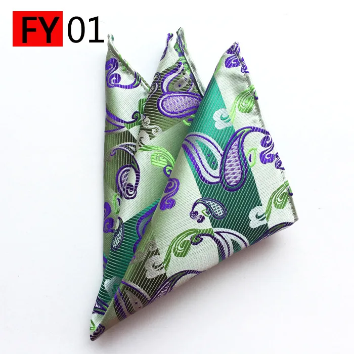

Sitonjwly Polyester Handkerchiefs for Men Business Shirt Pocket Hanky Pocket Square Chest Towel for Wedding Party Custom Logo