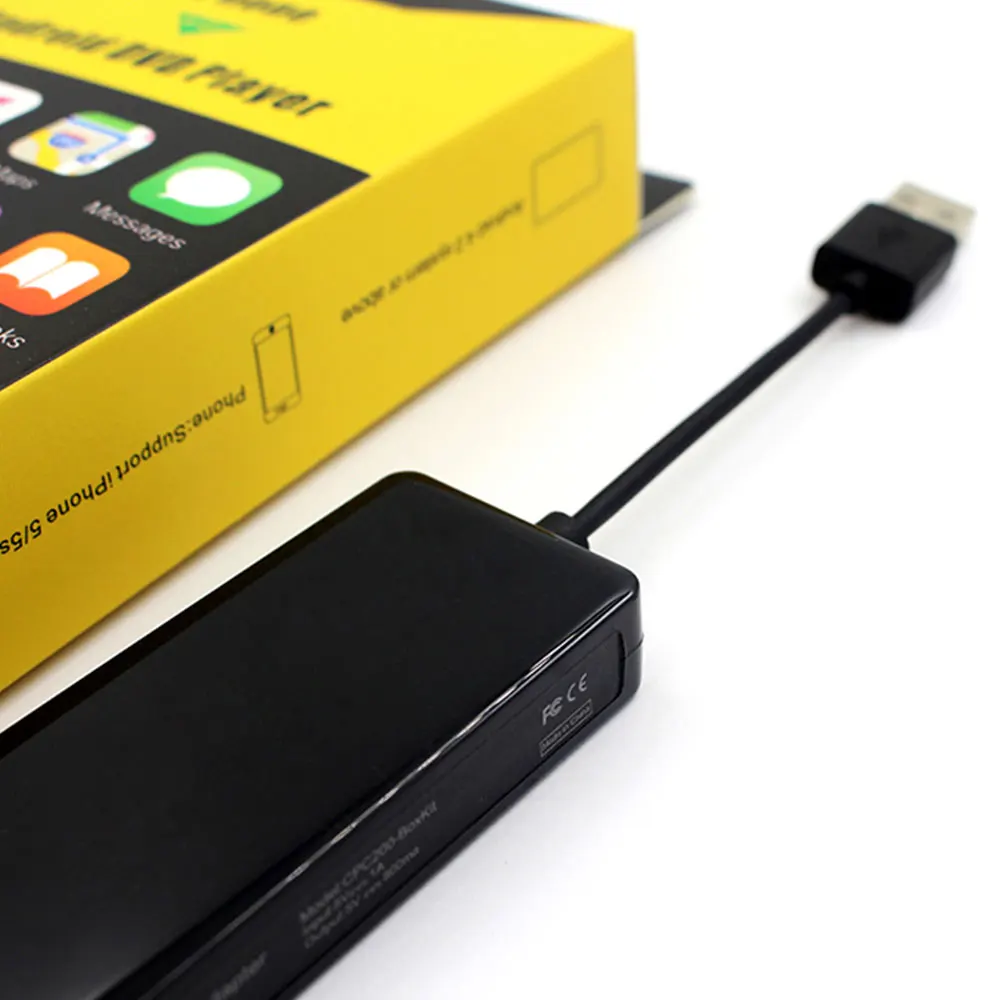 Carlinkit черная Автомобильная короткая тяга ключ автомобильный fm радио mirro link bluetooth