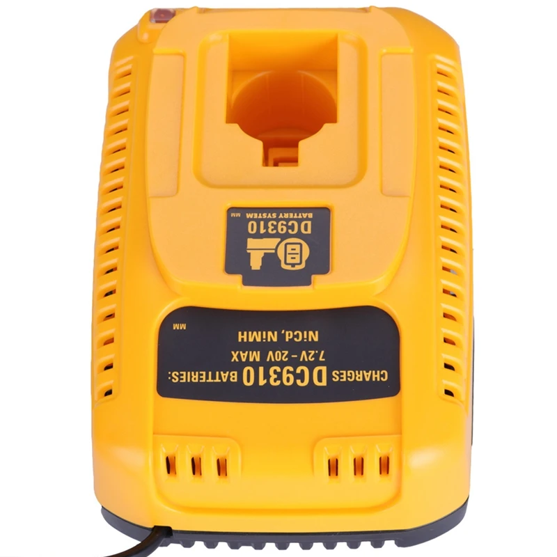 Зарядное устройство с европейской вилкой для Dewalt зарядное аккумуляторов DC9310 7 2 18