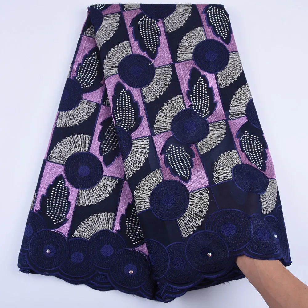 Новейшая нигерийская швейцарская вуаль кружева высокого качества Африканская