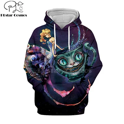hoodies PLstar Cosmos/вечерние 3d толстовки с изображением черного кота Джека Скеллингтона/Толстовка на зиму, Рождество, Хэллоуин, Рождество, streetwear-12 - Цвет: hoodies