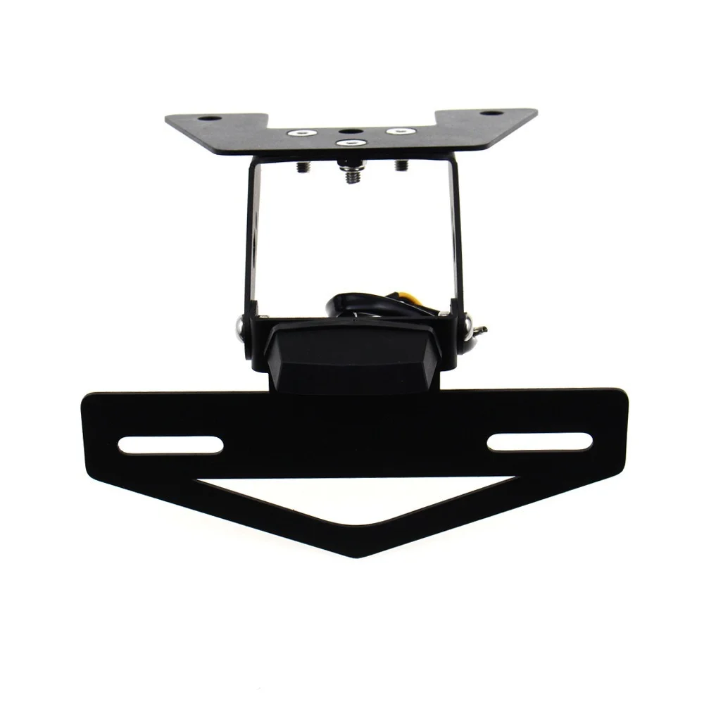 

Applicable to Apilia Gpr150/125 RS4 Modified Car Stainless Steel License Plate Holder Short Tail License Plate Holder