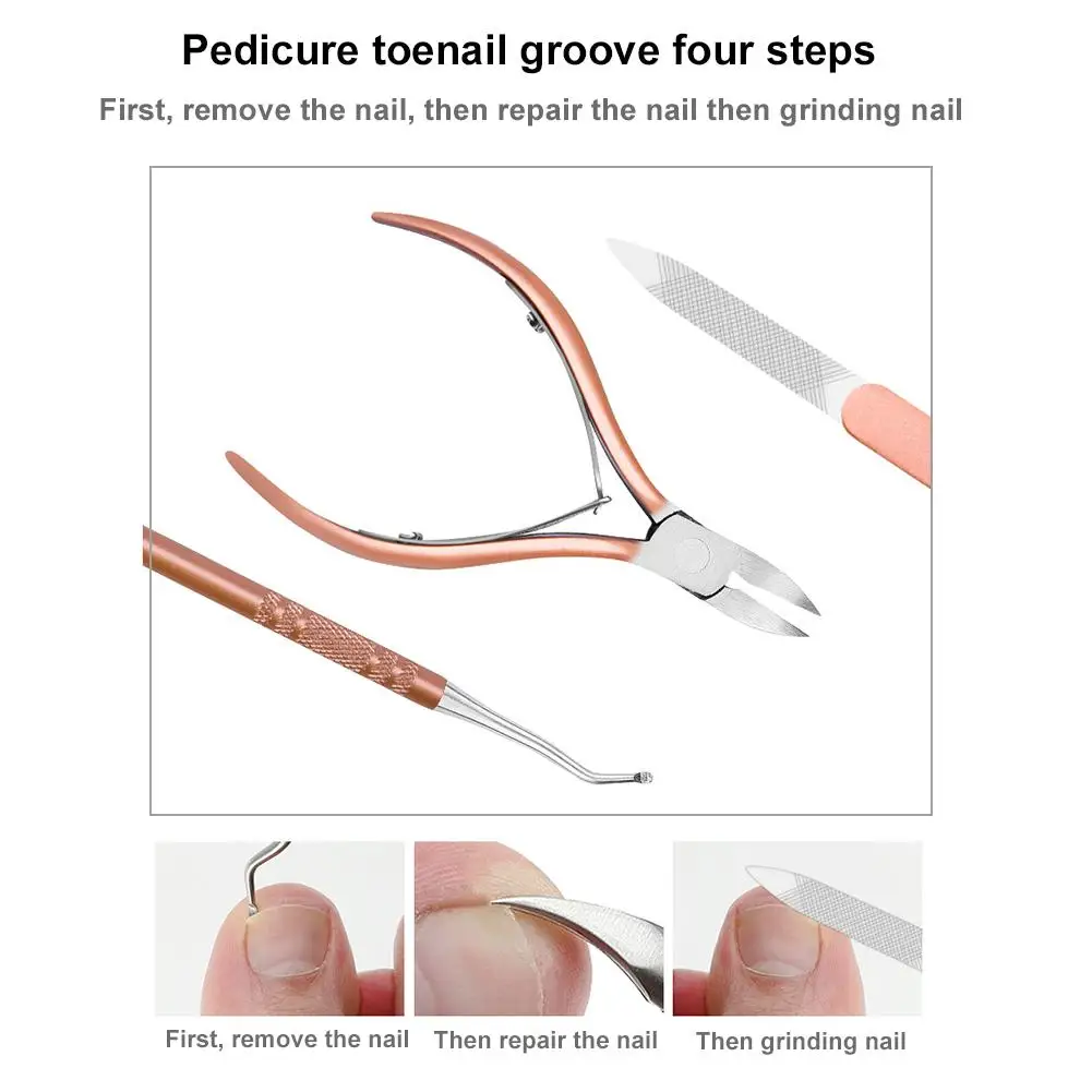 Набор для педикюра маникюрный набор из нержавеющей стали инструмент ухода за