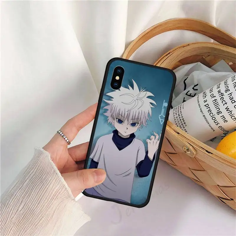 

hunter x hunter Killua anime Phone Case for iPhone 11 12 mini pro XS MAX 8 7 6 6S Plus X 5S SE 2020 XR high quality funda