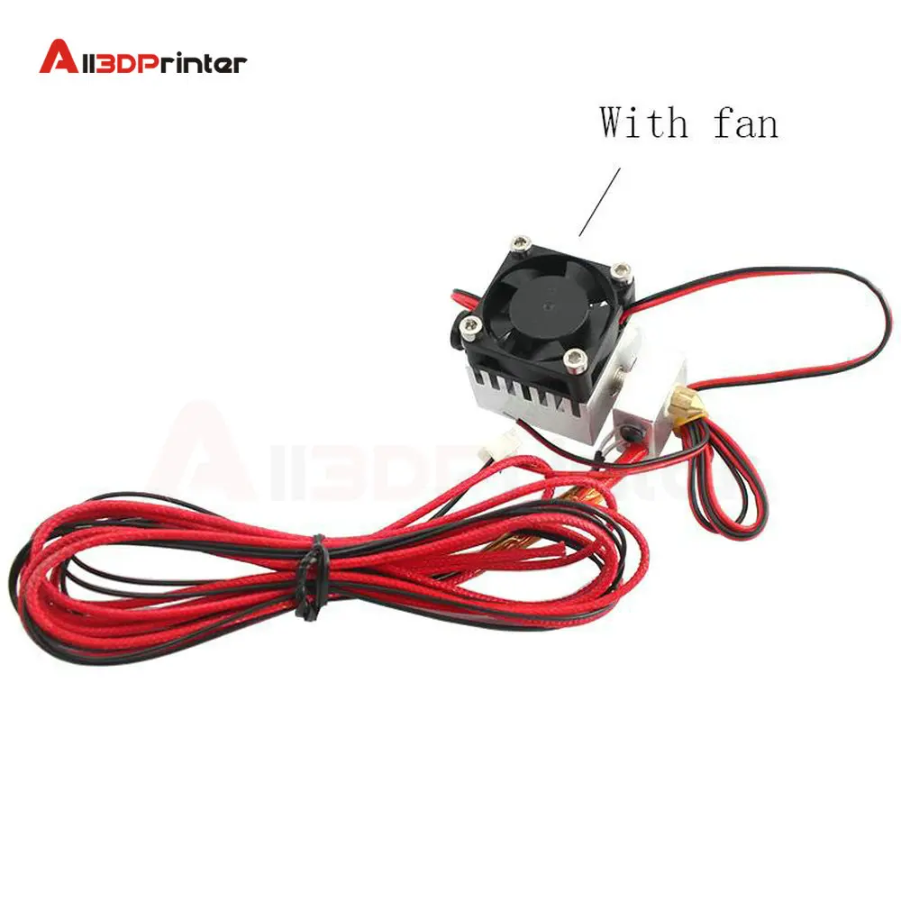 Детали для 3D-принтера MK8 экструдер с J-образной головкой алюминиевый нити 1 75 мм