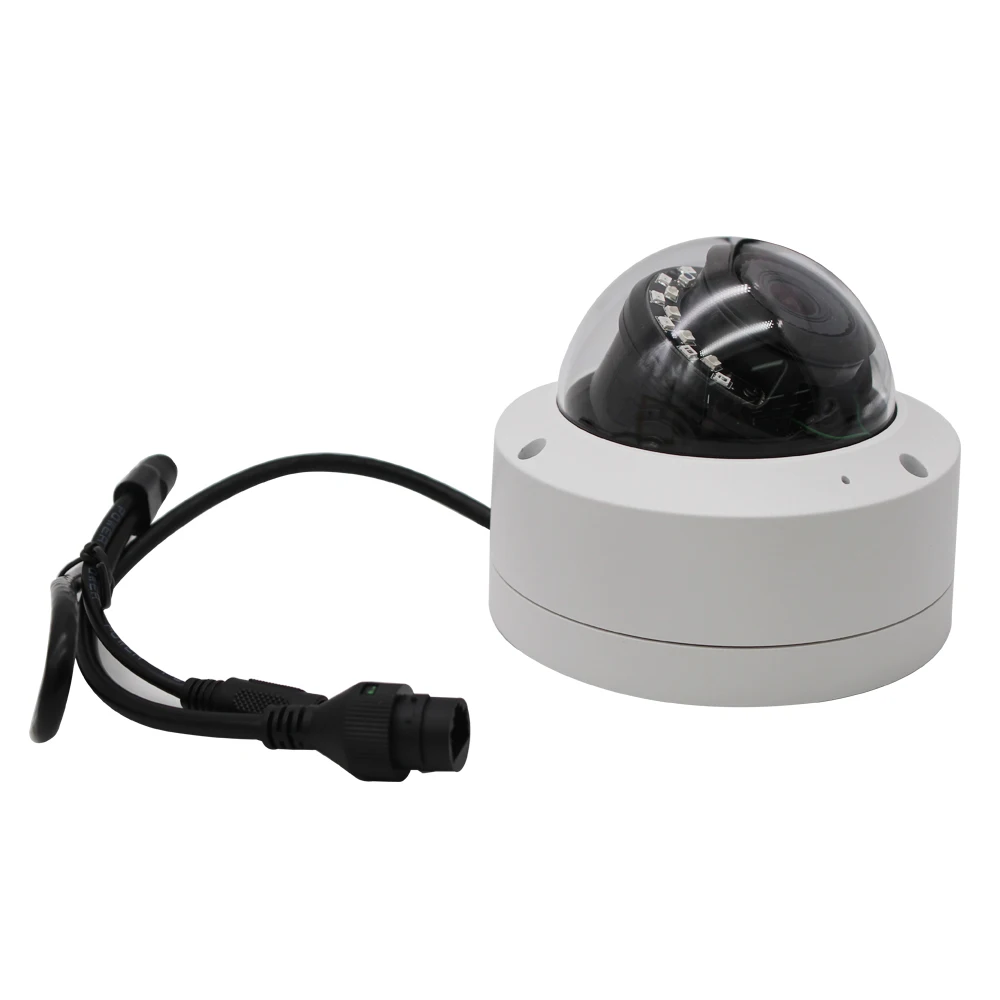 Совместимость Hikvision 8MP IP POE камера наружная/Внутренняя H.265 купольная CCTV сетевая камера широкий угол 2,8 мм 30 м ИК ONVIF