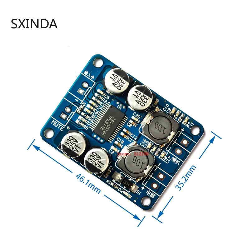 5 шт. TPA3118 DC 8-26V 2*30 Вт стерео Bluetooth цифровой усилитель доска для игрушки на