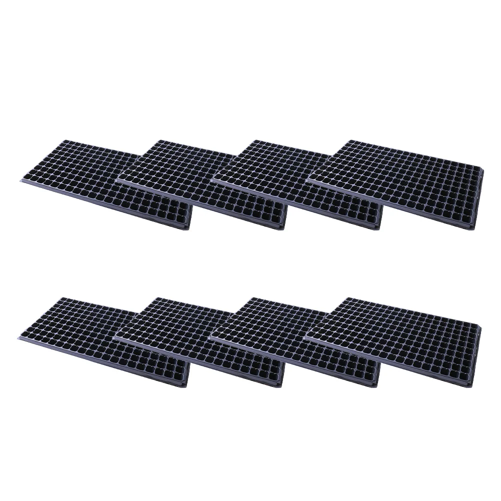 

8Pcs 200 Cell Plastic Planting Starter Trays Germination Trays