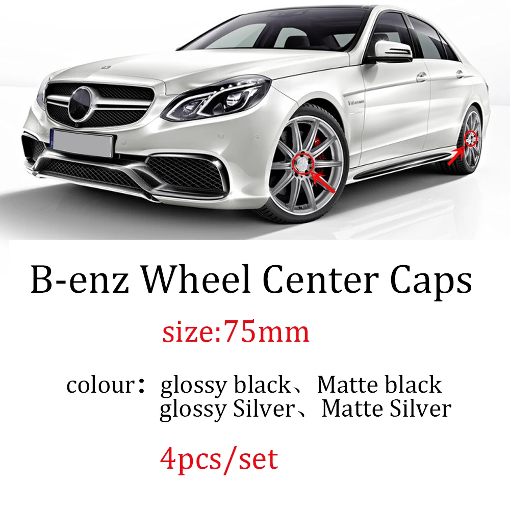 4 шт 75 мм Центральная втулка колеса автомобиля Кепки значок Логотип Аксессуары